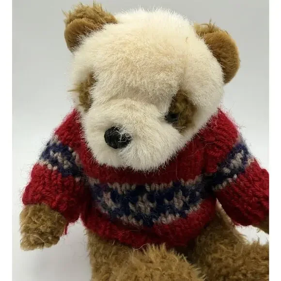 Chrisha Playful Plush Vintage 1996 Teddy Bear Blonde 8” Stuffed Animal - Picture 3 of 6